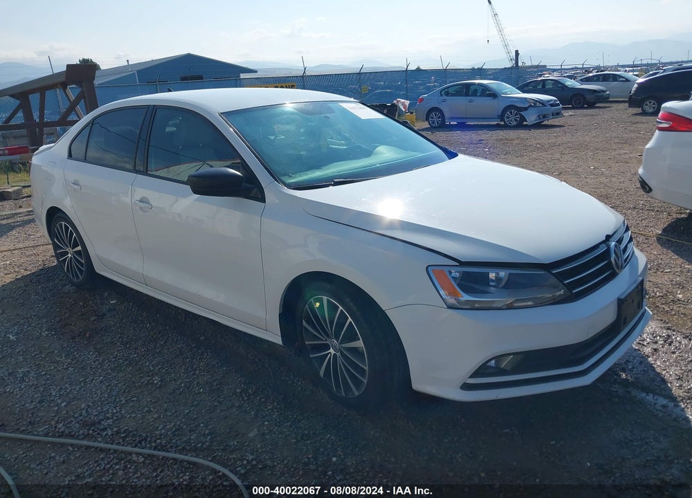 2016 VOLKSWAGEN JETTA 1.8T SPORT VIN: 3VWD17AJ3GM409418