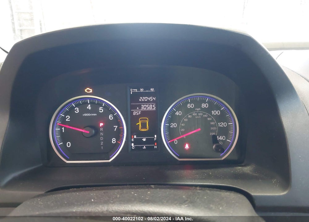 2009 HONDA CR-V EX VIN: 3CZRE38509G702008