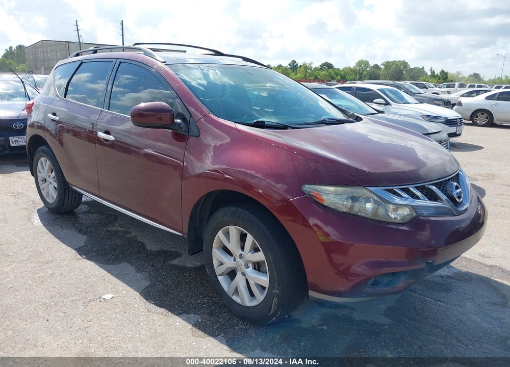 2011 NISSAN MURANO VIN: JN8AZ1MW8BW184008