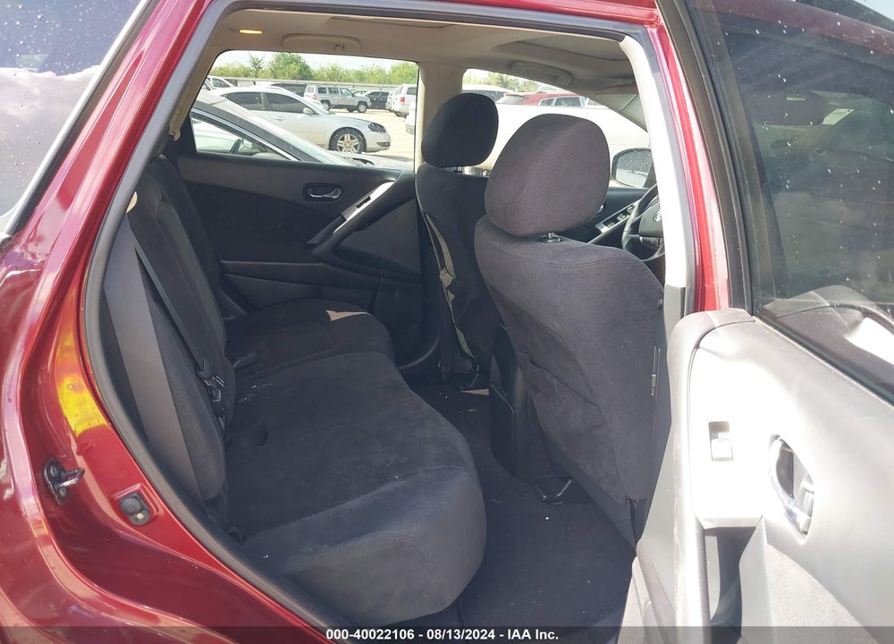 2011 NISSAN MURANO VIN: JN8AZ1MW8BW184008