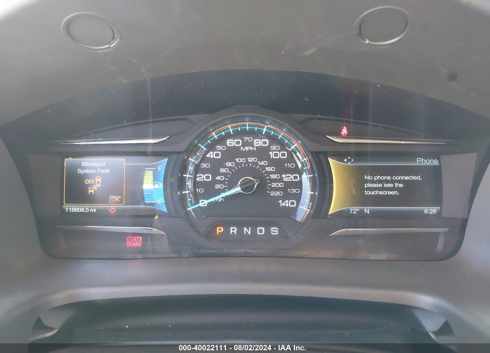 2018 FORD FLEX LIMITED VIN: 2FMGK5D87JBA17038