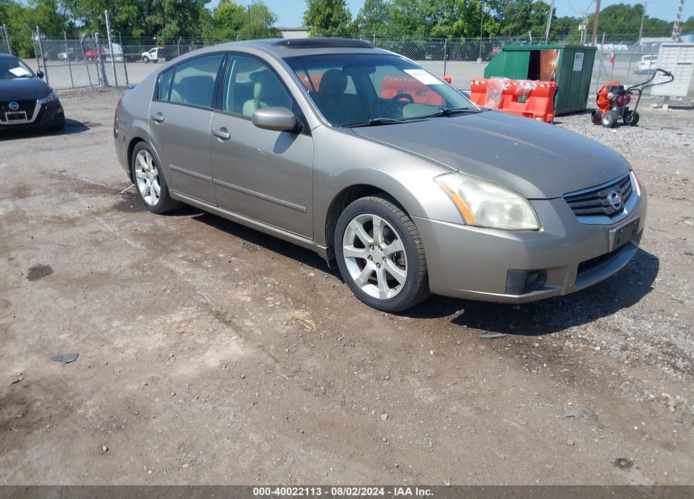 2008 NISSAN MAXIMA 3.5 SE VIN: 1N4BA41E48C812411