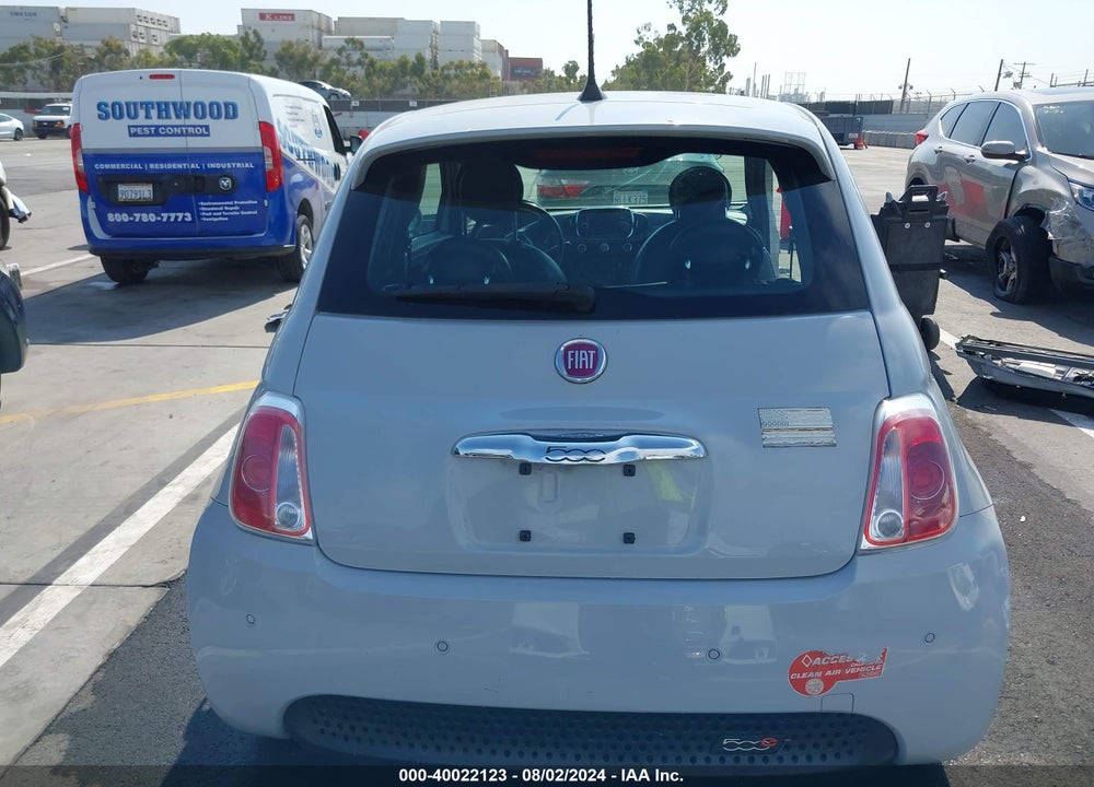 2017 FIAT 500E BATTERY ELECTRIC VIN: 3C3CFFGE6HT563251
