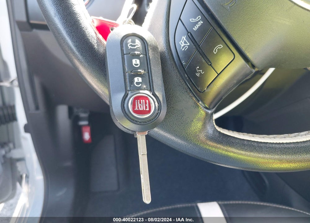2017 FIAT 500E BATTERY ELECTRIC VIN: 3C3CFFGE6HT563251