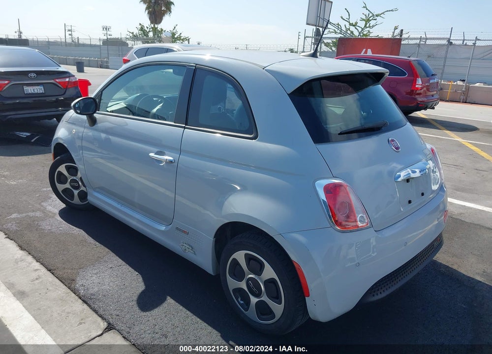 2017 FIAT 500E BATTERY ELECTRIC VIN: 3C3CFFGE6HT563251