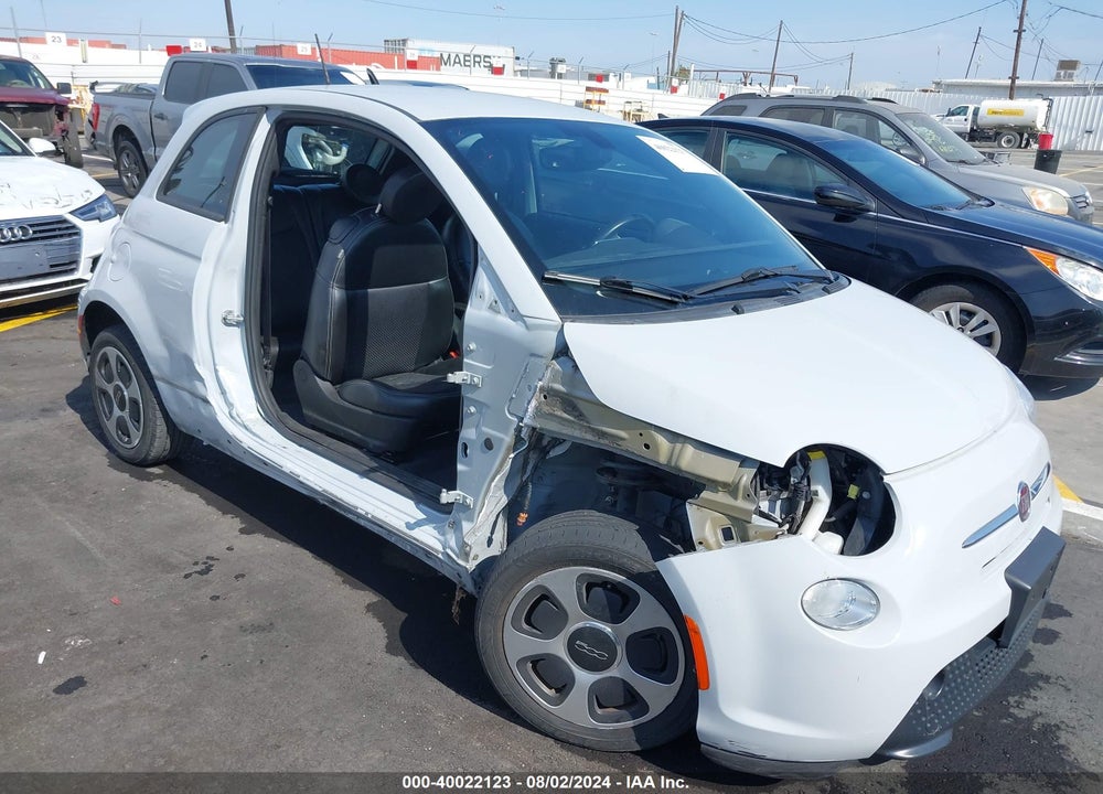 2017 FIAT 500E BATTERY ELECTRIC VIN: 3C3CFFGE6HT563251
