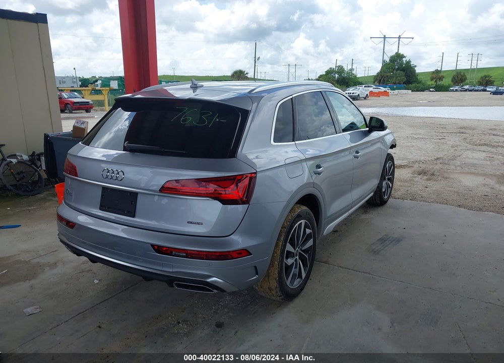 2022 AUDI Q5 PREMIUM PLUS 45 TFSI S LINE QUATTRO S TRONIC VIN: WA1EAAFY6N2076298