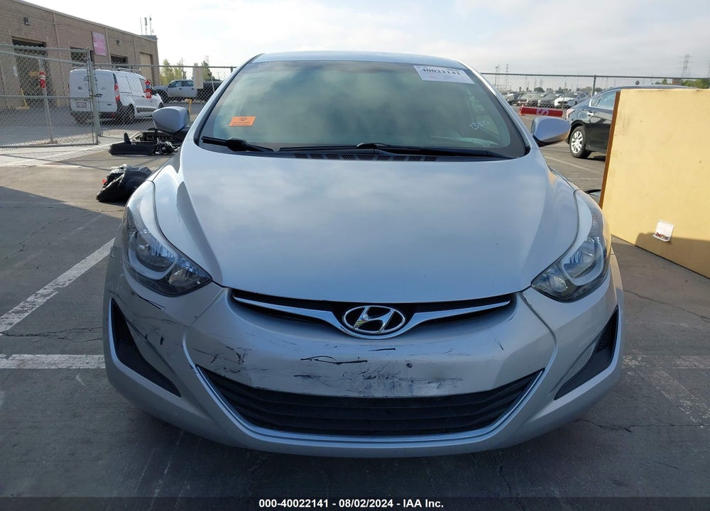 2014 HYUNDAI ELANTRA SE VIN: 5NPDH4AE0EH526036