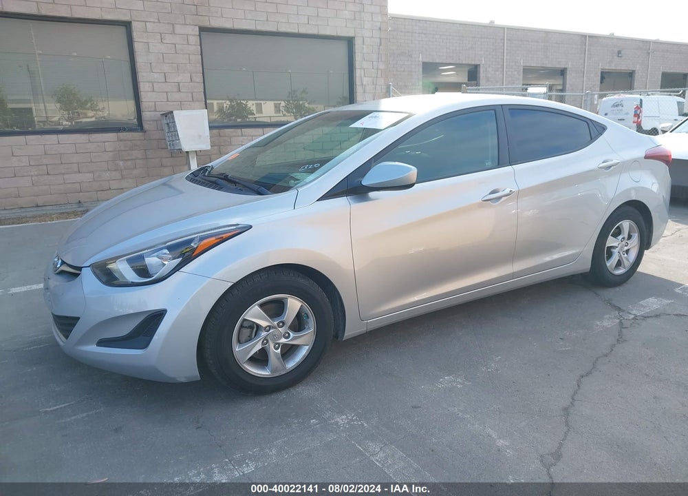 2014 HYUNDAI ELANTRA SE VIN: 5NPDH4AE0EH526036