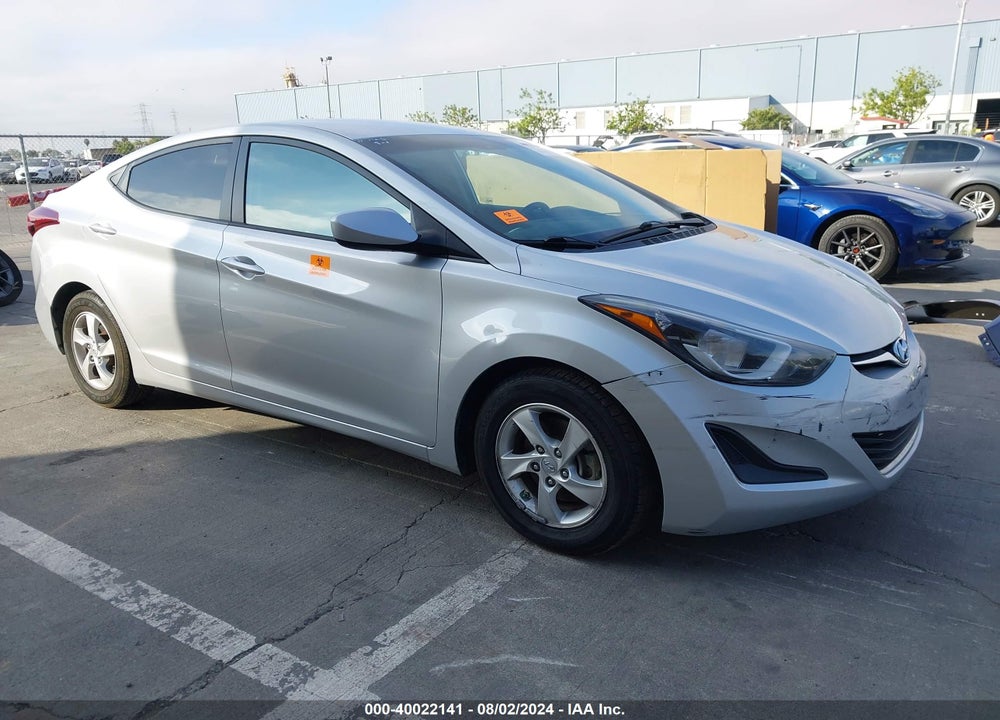 2014 HYUNDAI ELANTRA SE VIN: 5NPDH4AE0EH526036