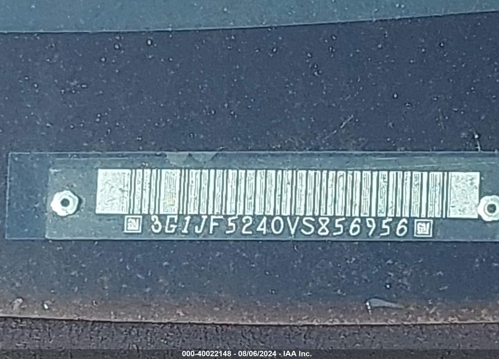 1997 CHEVROLET CAVALIER LS VIN: 3G1JF5240VS856956
