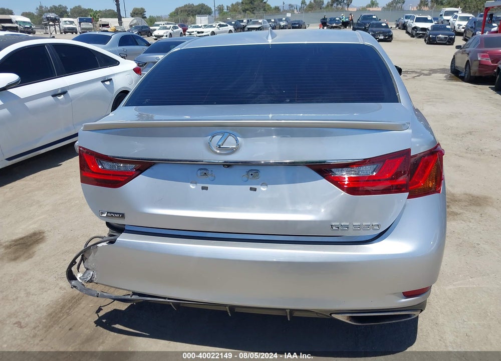 2015 LEXUS GS 350 VIN: JTHBE1BL8FA006606