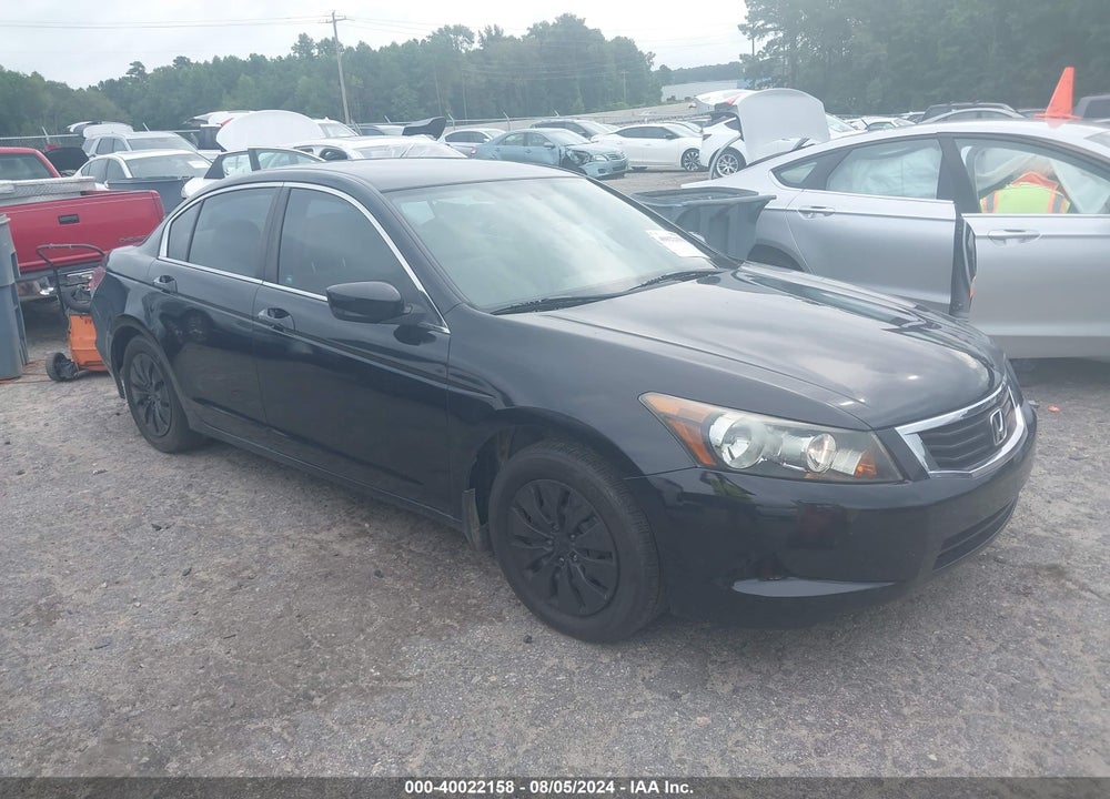2010 HONDA ACCORD 2.4 LX VIN: 1HGCP2F3XAA163421