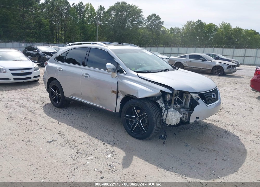 2010 LEXUS RX 350 VIN: 2T2BK1BA8AC065809