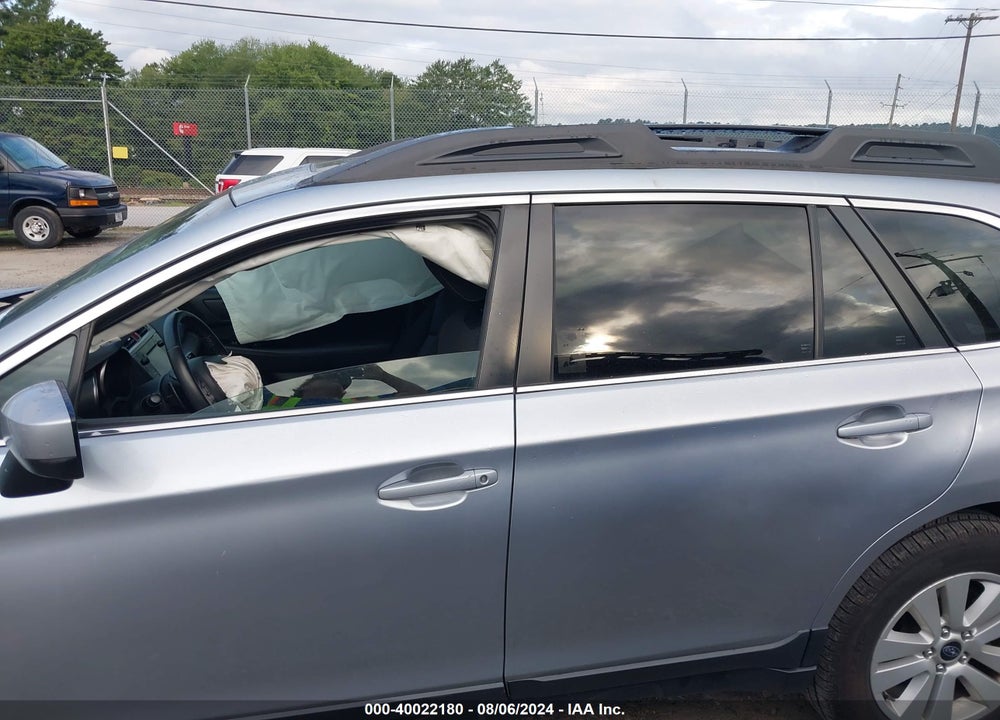 2017 SUBARU OUTBACK 2.5I PREMIUM VIN: 4S4BSADC5H3332602
