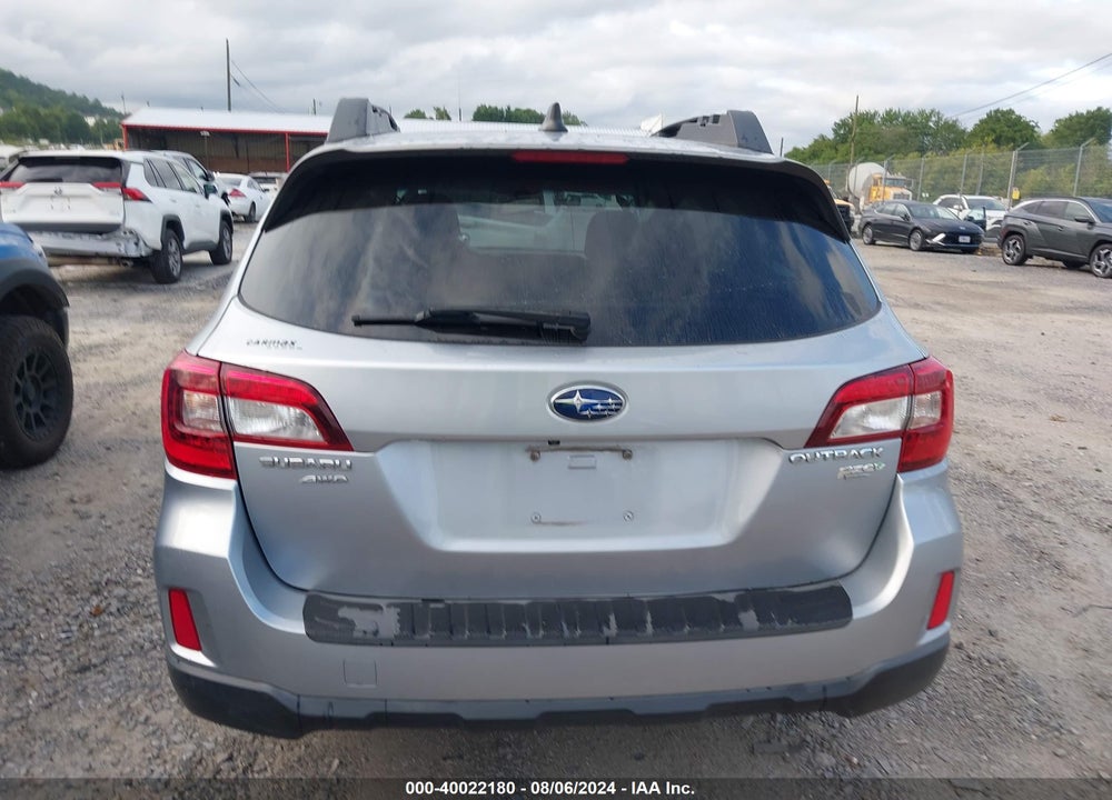 2017 SUBARU OUTBACK 2.5I PREMIUM VIN: 4S4BSADC5H3332602