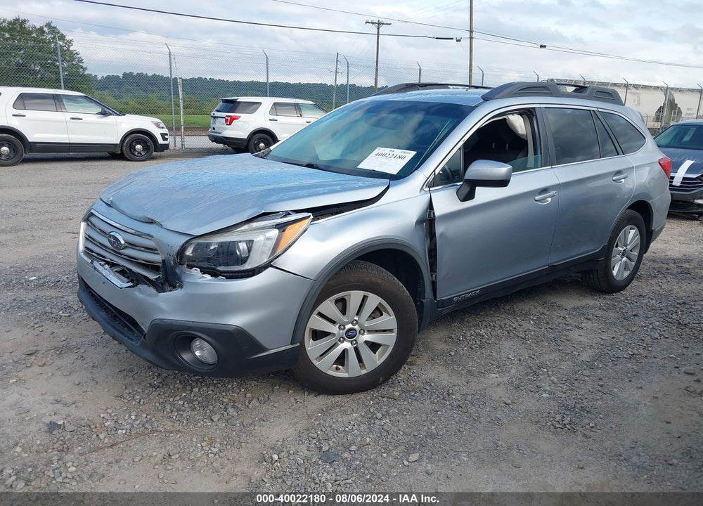 2017 SUBARU OUTBACK 2.5I PREMIUM VIN: 4S4BSADC5H3332602