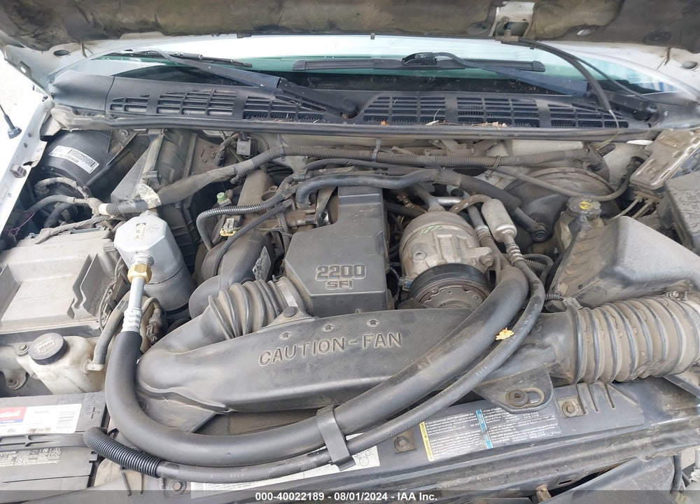 2003 CHEVROLET S-10 VIN: 1GCCS19H438170812
