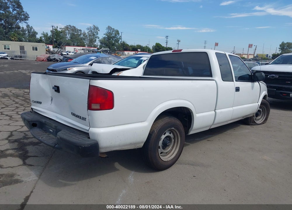 2003 CHEVROLET S-10 VIN: 1GCCS19H438170812