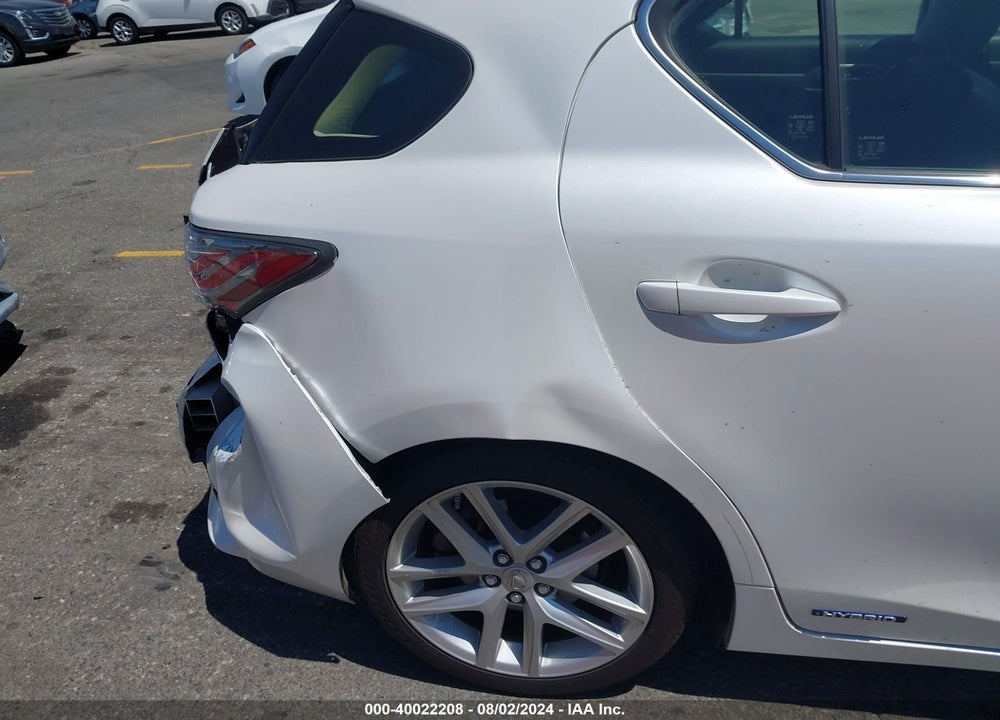 2015 LEXUS CT 200H VIN: JTHKD5BH8F2245489