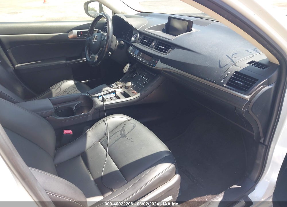 2015 LEXUS CT 200H VIN: JTHKD5BH8F2245489