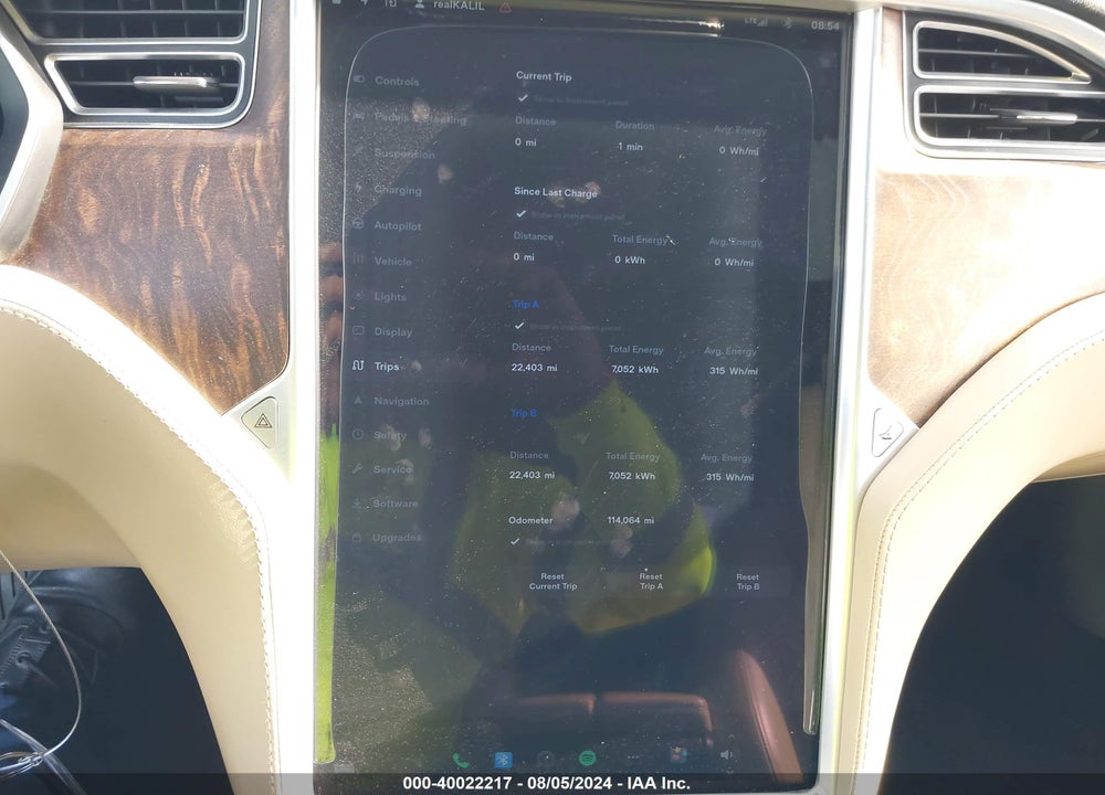 2016 TESLA MODEL S 60D/70D/75D/85D/90D VIN: 5YJSA1E2XGF144057