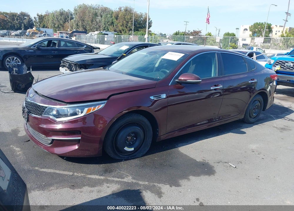 2016 KIA OPTIMA LX VIN: 5XXGT4L32GG082034