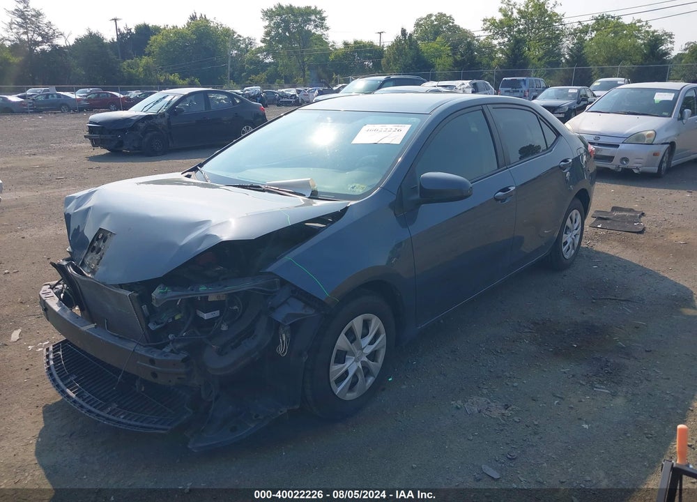 2014 TOYOTA COROLLA LE ECO VIN: 2T1BPRHE0EC142287