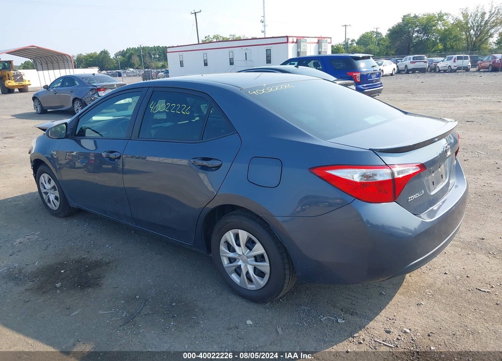 2014 TOYOTA COROLLA LE ECO VIN: 2T1BPRHE0EC142287