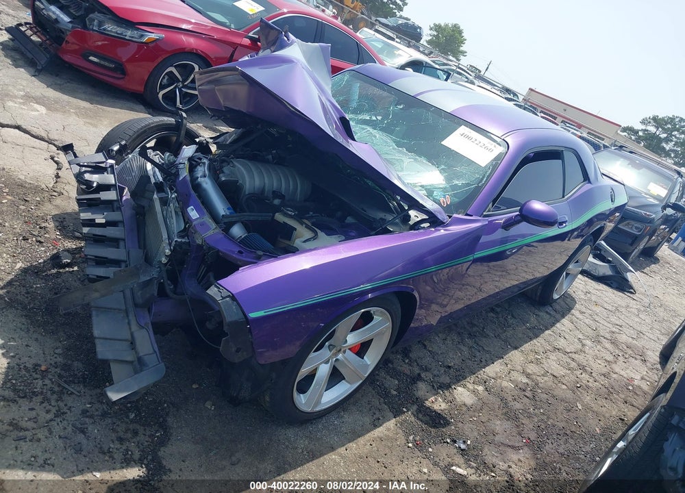 2010 DODGE CHALLENGER SRT8 VIN: 2B3CJ7DW1AH198569