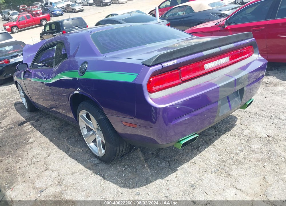 2010 DODGE CHALLENGER SRT8 VIN: 2B3CJ7DW1AH198569