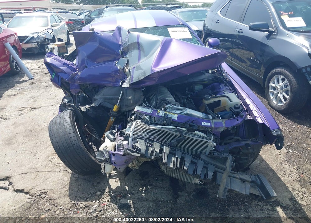 2010 DODGE CHALLENGER SRT8 VIN: 2B3CJ7DW1AH198569