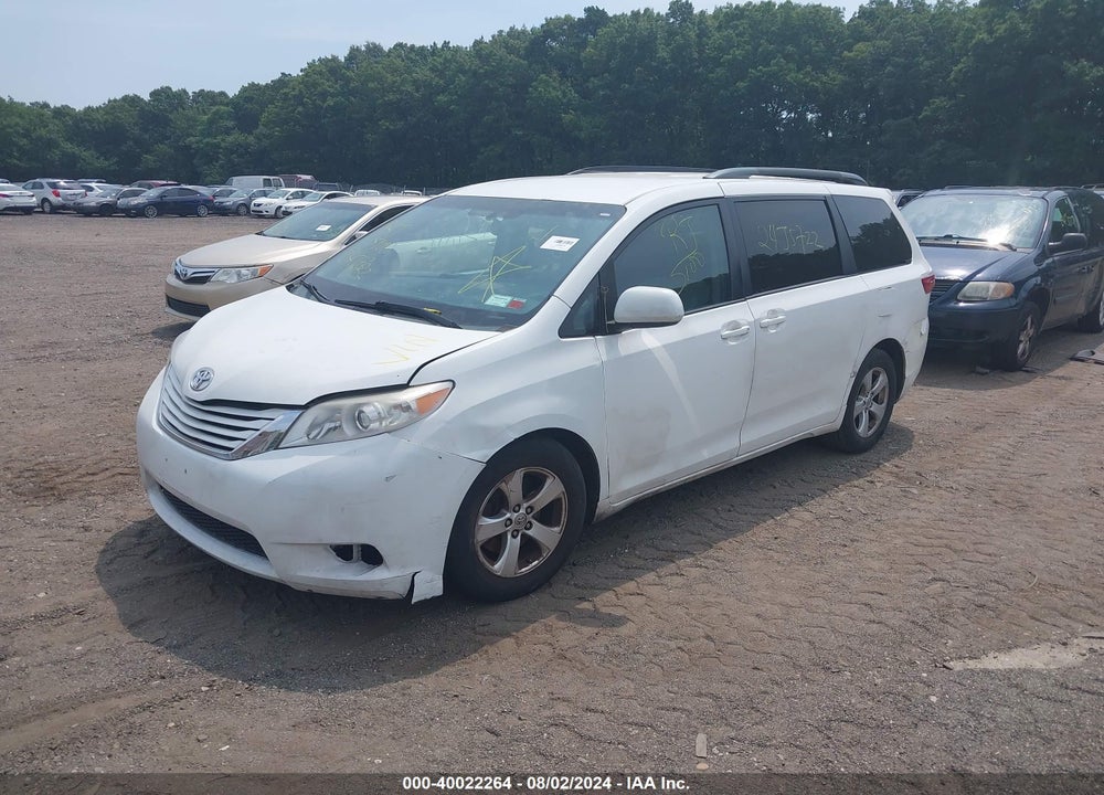 2016 TOYOTA SIENNA VIN: 5TDKK3DC4GS726041