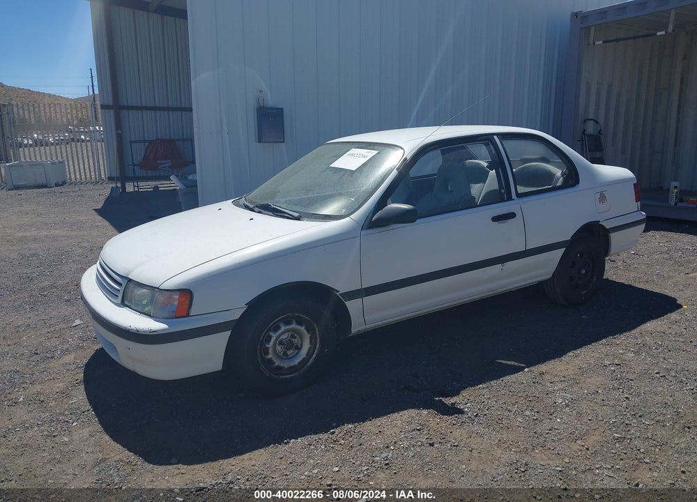 1991 TOYOTA TERCEL DELUXE VIN: JT2EL43B0M0127220