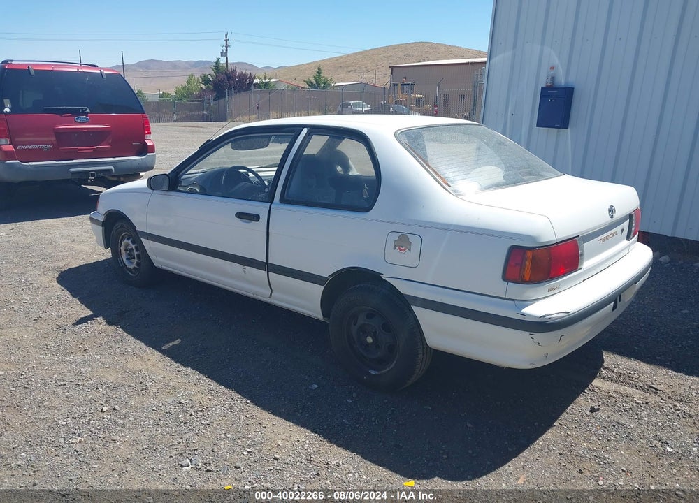 1991 TOYOTA TERCEL DELUXE VIN: JT2EL43B0M0127220