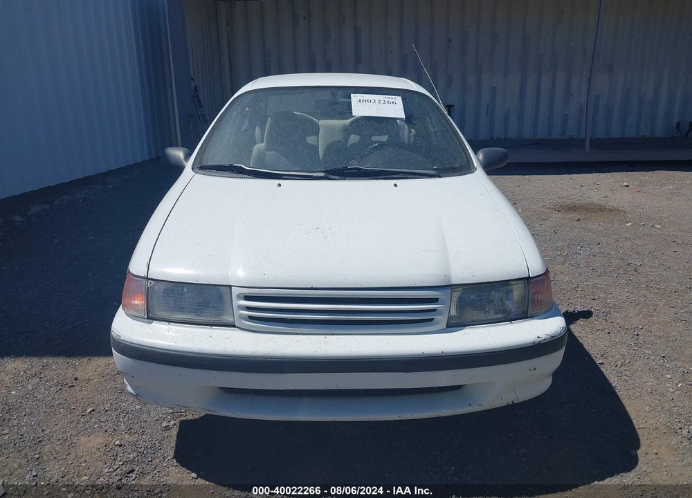 1991 TOYOTA TERCEL DELUXE VIN: JT2EL43B0M0127220