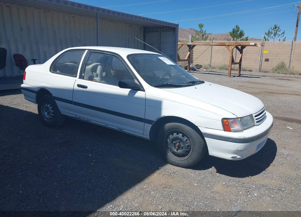 1991 TOYOTA TERCEL DELUXE VIN: JT2EL43B0M0127220