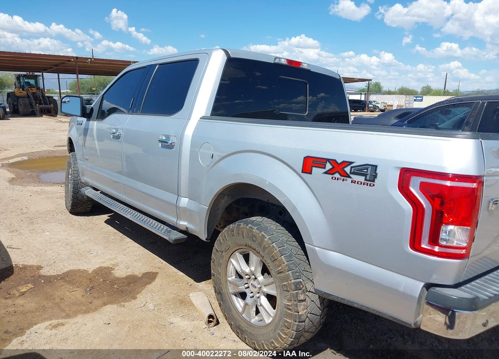 2015 FORD F-150 XLT VIN: 1FTEW1EP5FKD97895