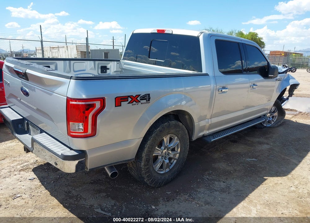 2015 FORD F-150 XLT VIN: 1FTEW1EP5FKD97895