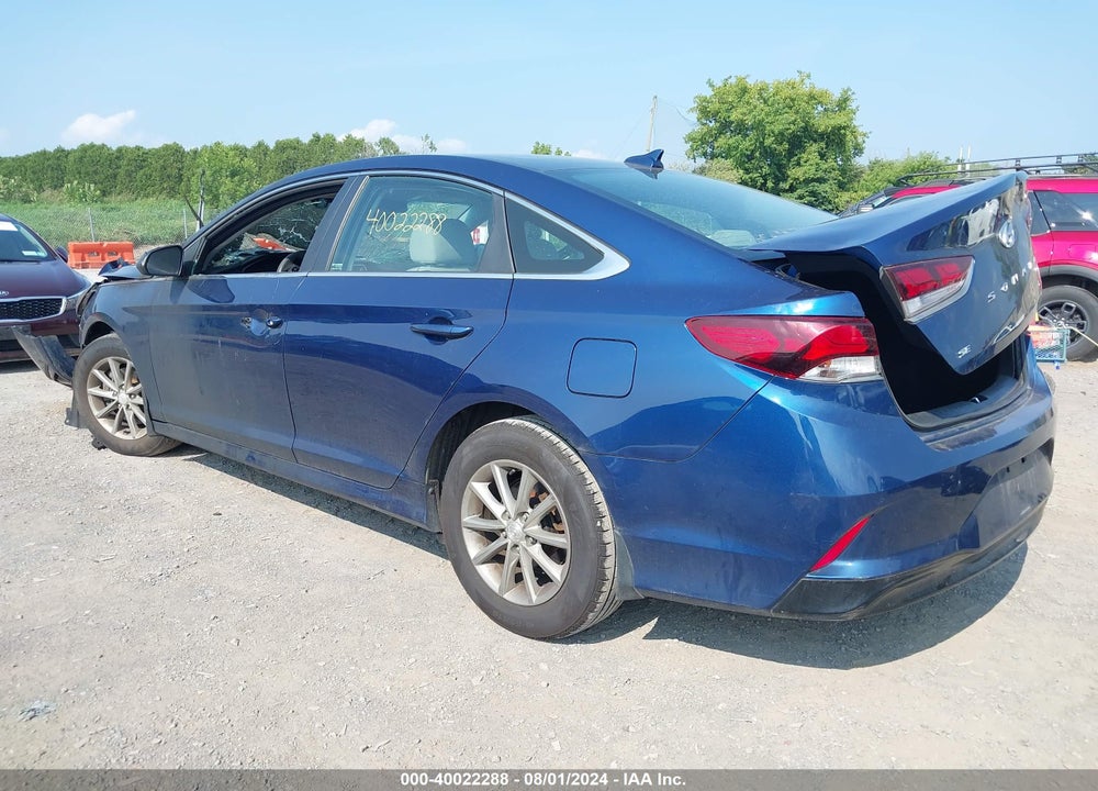 2019 HYUNDAI SONATA SE VIN: 5NPE24AF5KH743012