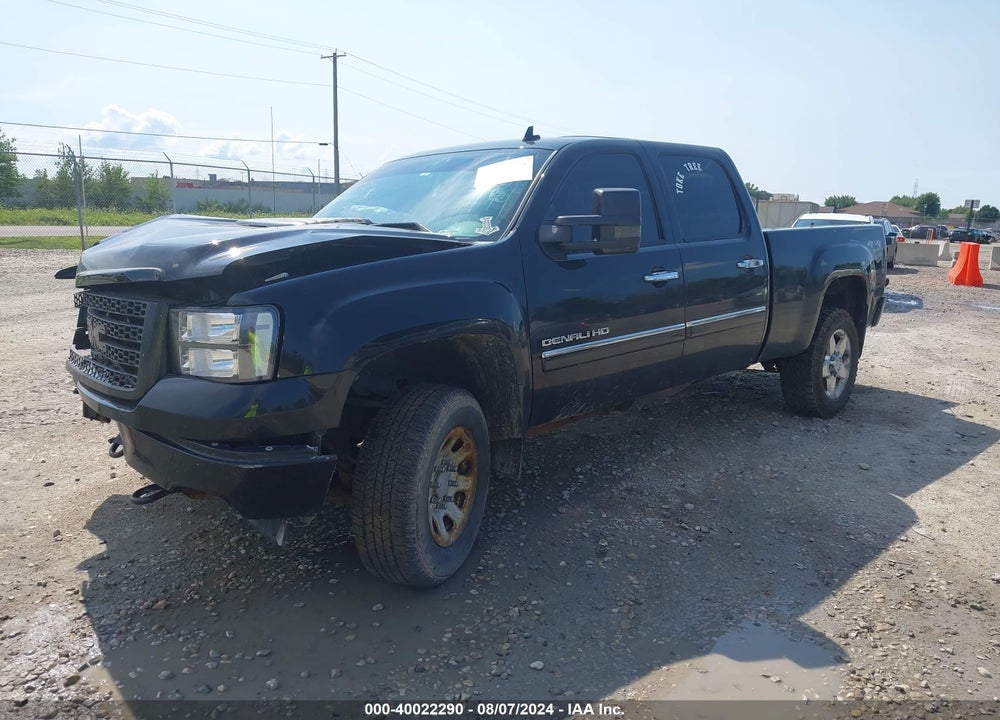 2012 GMC SIERRA 2500HD DENALI VIN: 1GT125E89CF232429