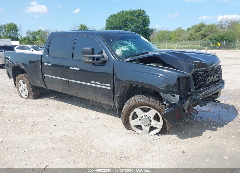 2012 GMC SIERRA 2500HD DENALI VIN: 1GT125E89CF232429