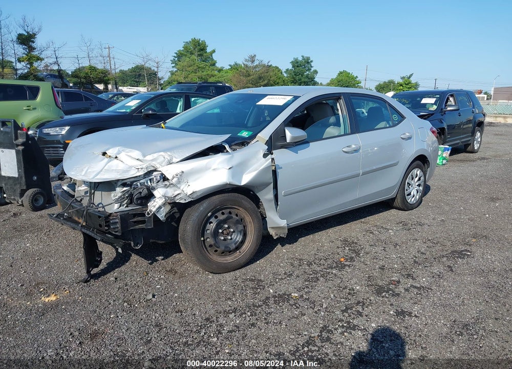 2018 TOYOTA COROLLA LE VIN: 2T1BURHE9JC051151