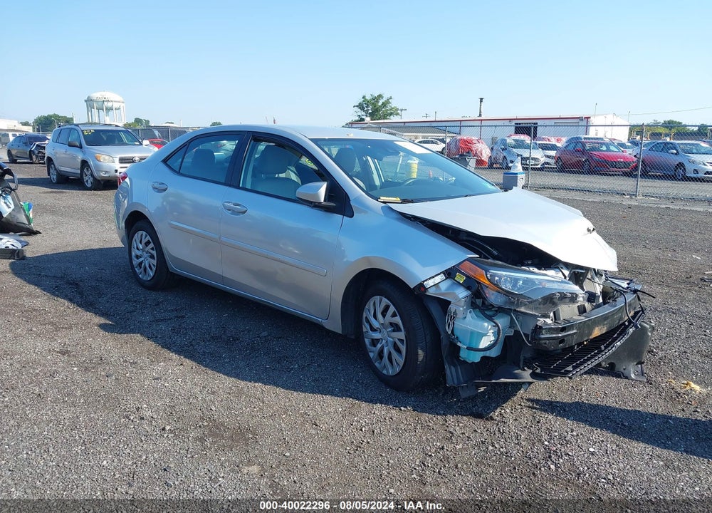 2018 TOYOTA COROLLA LE VIN: 2T1BURHE9JC051151