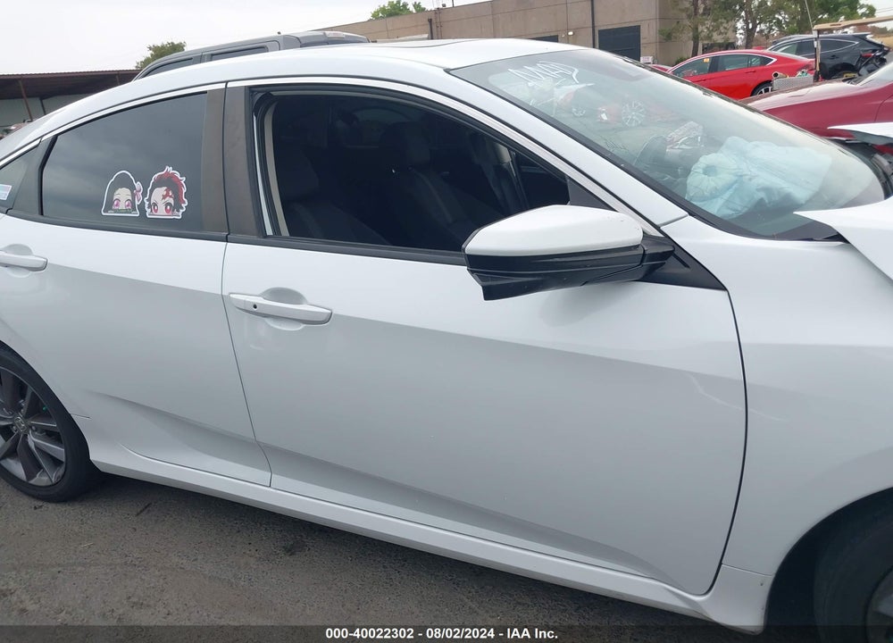 2020 HONDA CIVIC EX VIN: 19XFC1F36LE219663