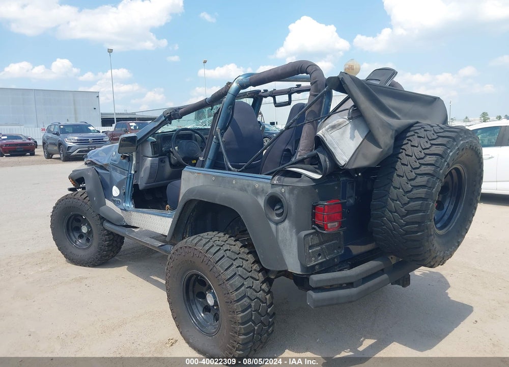 1997 JEEP WRANGLER SE VIN: 1J4FY29P4VP508091