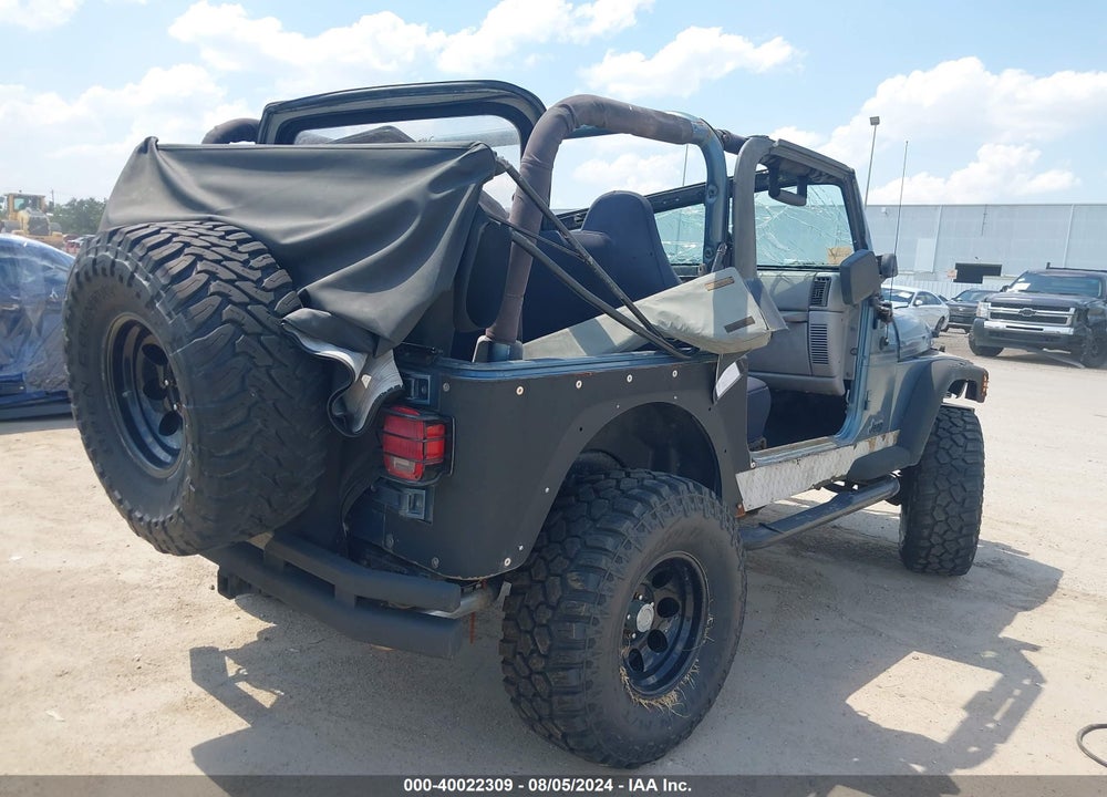 1997 JEEP WRANGLER SE VIN: 1J4FY29P4VP508091