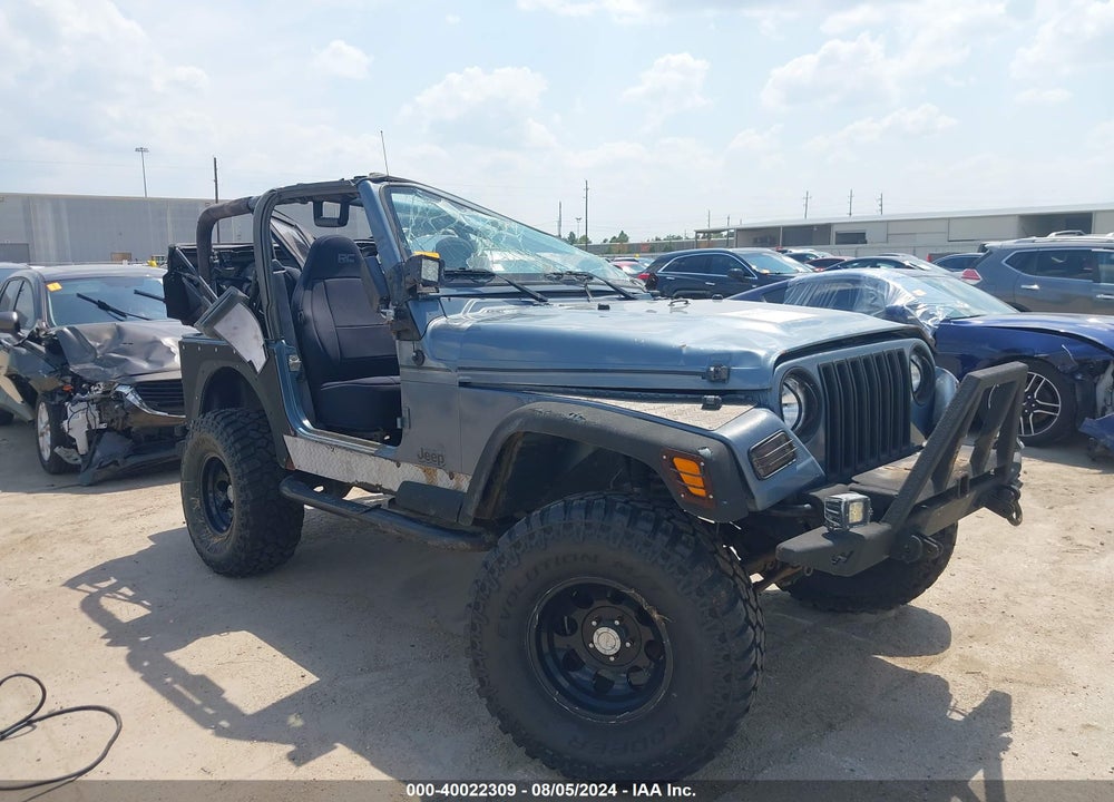 1997 JEEP WRANGLER SE VIN: 1J4FY29P4VP508091