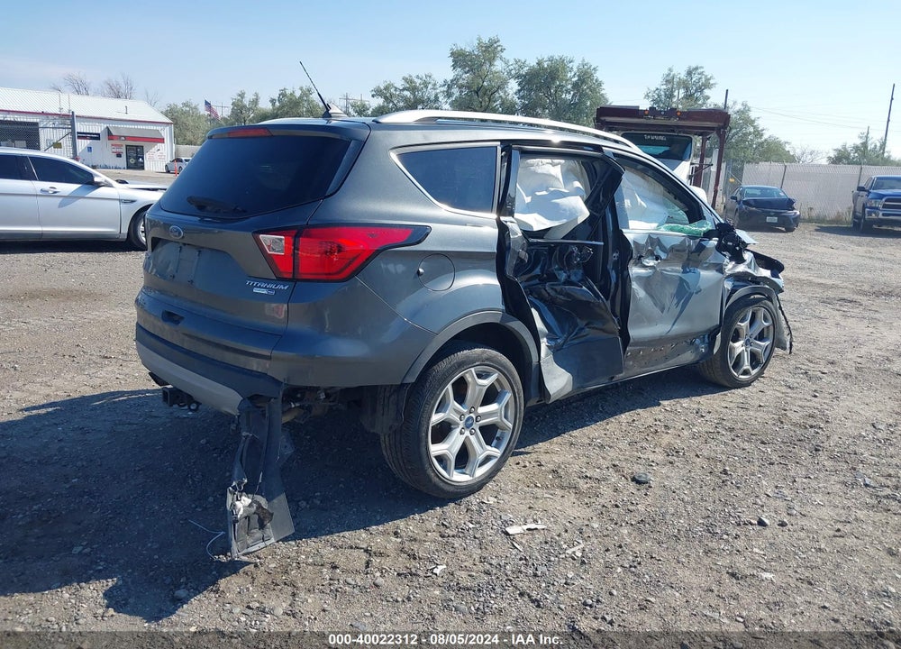 2019 FORD ESCAPE TITANIUM VIN: 1FMCU9J95KUC55883