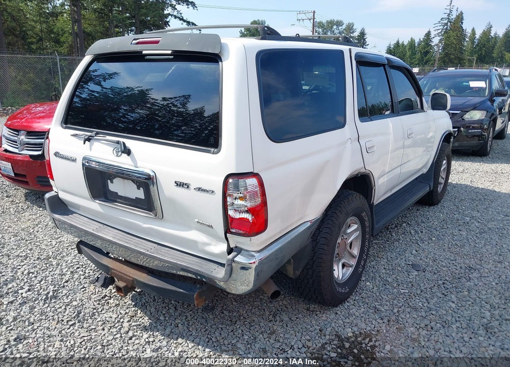 2002 TOYOTA 4RUNNER SR5 V6 VIN: JT3HN86R820374629